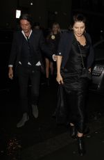 SADIE FROST Leaves Ara Vartanian x Kate Moss Launch Party in London 05/17/2017