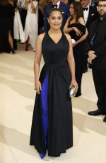 SALMA HAYEK at 2017 MET Gala in New York 05/01/2017