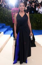 SALMA HAYEK at 2017 MET Gala in New York 05/01/2017