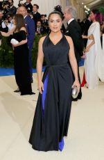 SALMA HAYEK at 2017 MET Gala in New York 05/01/2017