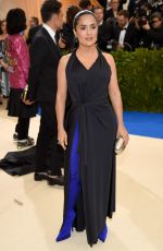 SALMA HAYEK at 2017 MET Gala in New York 05/01/2017