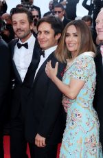 SALMA HAYEK at Anniversary Soiree at 70th Annual Cannes Film Festival 05/23/2017