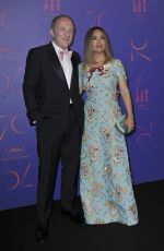 SALMA HAYEK at Cannes Film Festival 70th Anniversary Dinner 05/23/2017