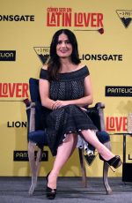 SALMA HAYEK at How to be a Latin Lover Press Conference in Mexico City 05/03/2017