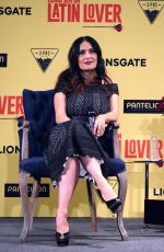 SALMA HAYEK at How to be a Latin Lover Press Conference in Mexico City 05/03/2017