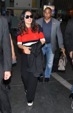 SALMA HAYEK at Mexico City International Airport 05/03/2017