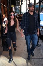 SARA SAMPAIO and Oliver Ripley Out in New York 05/01/2017