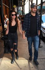 SARA SAMPAIO and Oliver Ripley Out in New York 05/01/2017