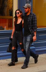 SARA SAMPAIO and Oliver Ripley Out in New York 05/01/2017