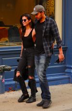 SARA SAMPAIO and Oliver Ripley Out in New York 05/01/2017
