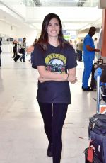 SARA SAMPAIO Arrives at Airport in Nice 05/17/2017