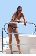 SARA SAMPAIO in Bikini on a Yacht in Cannes 05/22/2017