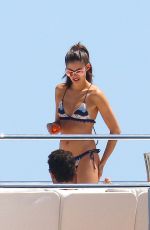 SARA SAMPAIO in Bikini on a Yacht in Cannes 05/22/2017