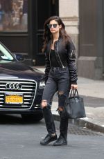 SARA SAMPAIO Out in New York 05/02/2017