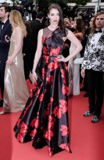 SARAH BARZYK at Twin Peaks Premiere at 70th Annual Cannes Film Festival 05/25/2017