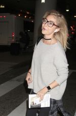 SARAH HYLAND at Los Angeles International Airport 05/10/2017