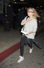 SARAH HYLAND at Los Angeles International Airport 05/10/2017