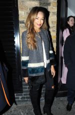 SARAH JANE CRAWFORD at Chiltern Firehouse in London 05/04/2017
