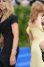 SASHA LANE at 2017 MET Gala in New York 05/01/2017