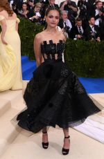 SASHA LANE at 2017 MET Gala in New York 05/01/2017
