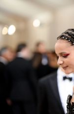 SASHA LANE at 2017 MET Gala in New York 05/01/2017