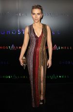 SCARLETT JOHANSSON at Ghost in the Shell Premiere in New York 05/29/2017