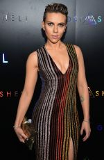 SCARLETT JOHANSSON at Ghost in the Shell Premiere in New York 05/29/2017