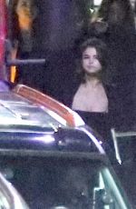 SELENA GOMEZ and The Weekd Leaves Out of the Back of The Forum in Inglewood 04/30/2017