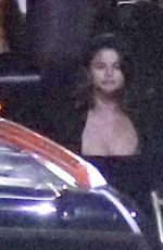 SELENA GOMEZ and The Weekd Leaves Out of the Back of The Forum in Inglewood 04/30/2017