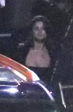 SELENA GOMEZ and The Weekd Leaves Out of the Back of The Forum in Inglewood 04/30/2017