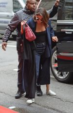 SELENA GOMEZ Arrives at Her Hotel in New York 05/01/2017