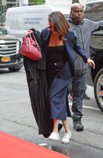 SELENA GOMEZ Arrives at Her Hotel in New York 05/01/2017