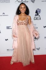 SERAYAH MCNEILL at Wearable Art Gala at California African American Museum in Los Angeles 04/29/2017
