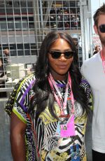 SERENA WILLIAMS at Pitlane at 75th Monaco Formula 1 Grand Prix 05/28/2017