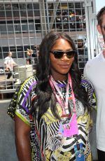 SERENA WILLIAMS at Pitlane at 75th Monaco Formula 1 Grand Prix 05/28/2017