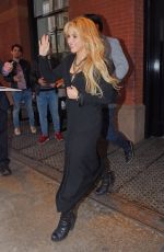 SHAKIRA Leaves Her Hotel in New York 05/16/2017