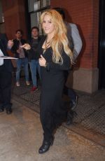 SHAKIRA Leaves Her Hotel in New York 05/16/2017