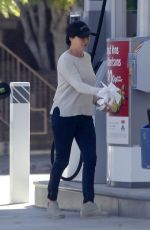 SHANNEN DOHERTY at a Gas Station in Los Angeles 05/22/2017