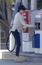 SHANNEN DOHERTY at a Gas Station in Los Angeles 05/22/2017