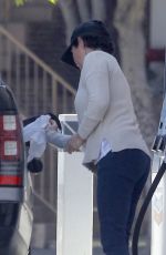 SHANNEN DOHERTY at a Gas Station in Los Angeles 05/22/2017