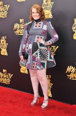 SHANNON PURSER at 2017 MTV Movie & TV Awards in Los Angeles 05/07/2017