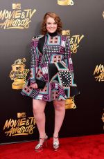 SHANNON PURSER at 2017 MTV Movie & TV Awards in Los Angeles 05/07/2017