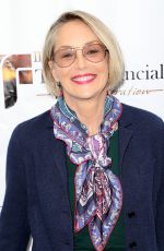 SHARON STONE at Breast and Prostate Cancer Studies Mother