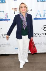 SHARON STONE at Breast and Prostate Cancer Studies Mother