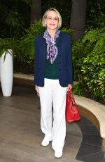 SHARON STONE at Breast and Prostate Cancer Studies Mother