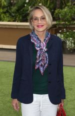 SHARON STONE at Breast and Prostate Cancer Studies Mother