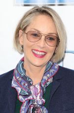 SHARON STONE at Breast and Prostate Cancer Studies Mother