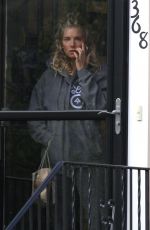 SIENNA MILLER on the Set of The Burning Woman in Brockton 05/08/2017