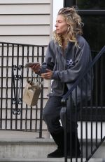 SIENNA MILLER on the Set of The Burning Woman in Brockton 05/08/2017