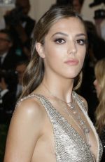 SISTINE STALLONE at 2017 MET Gala in New York 05/01/2017